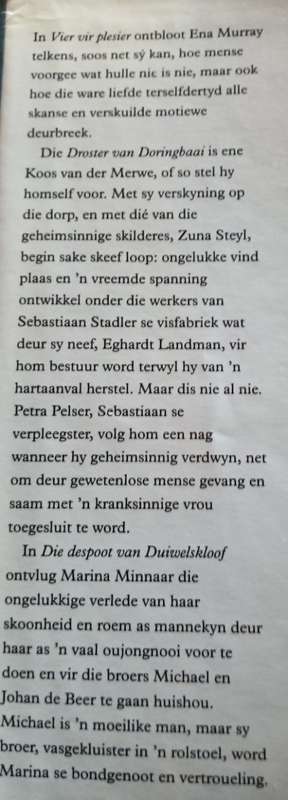 Vier Vir Plesier - Ena Murray - Hardcover - 511 Pages