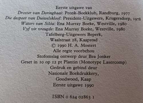 Vier Vir Plesier - Ena Murray - Hardcover - 511 Pages