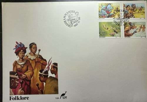 1987 Ciskei Folklore FDC 1.24