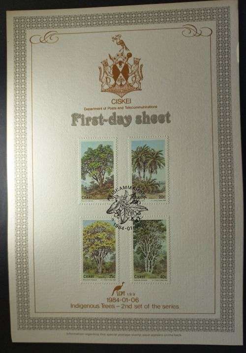 Ciskei - 1984 Indigenous Trees (2nd series) FDS 1.9.9