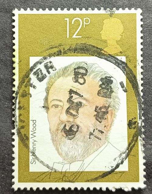 Great Britain 1980 British Conductors - Sir Henry Wood 12P used