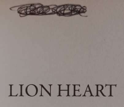 Lion Heart - Justin Cartwright - Softcover - 330 Pages
