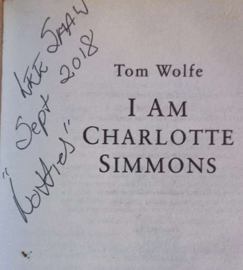 I Am Charlotte Simmons - Tom Wolfe - Softcover - 676 Pages