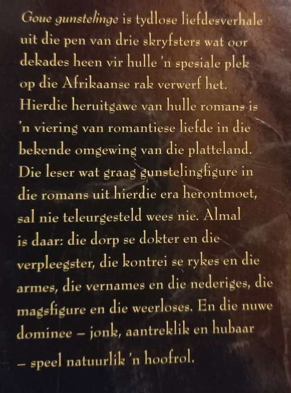 Goue Gunstelinge - Softcover - 518 Pages