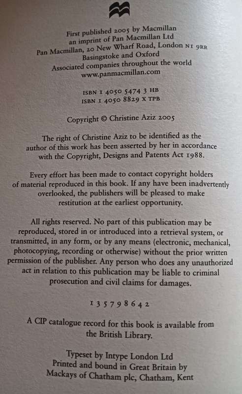 The Olive Reader - Christine Aziz- Hardcover - 339 pages