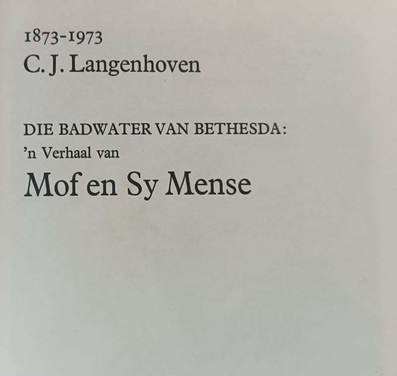 Mof en sy Mense - C.J. Langenhoven - Hardcover - 93 pages