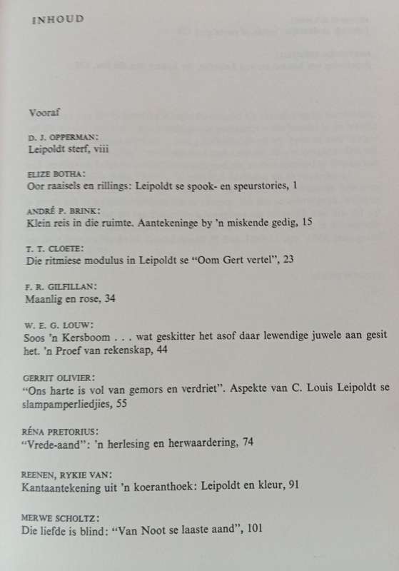 Leipoldt 100: n Bundel Opstelle - Author: Merwe Scholtz - Hardcover - 140 pages