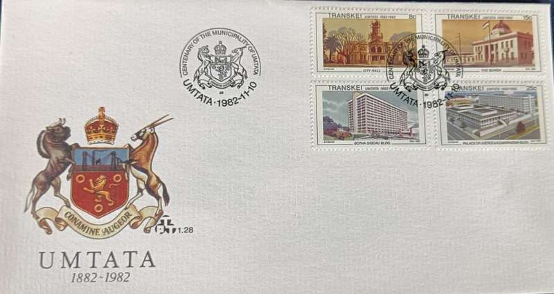 Transkei 1982 Centenary of Umtata Municipality FDC 1.28