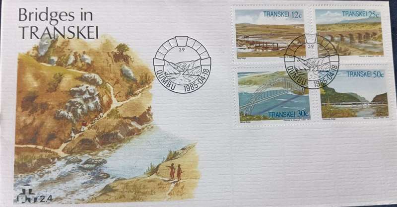 Transkei  1985 Bridges in Transkei FDC 2.4