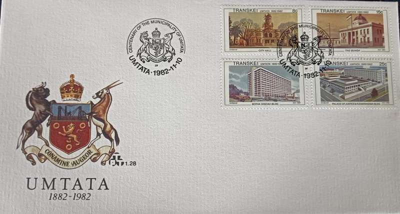Transkei 1982 Umtata 1882-1982 FDC 1.28