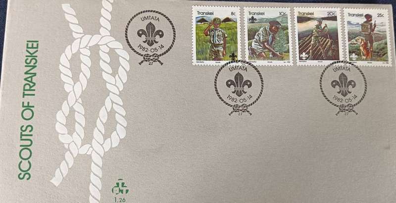 Transkei 1982 Scouts of Transkei FDC 1.26