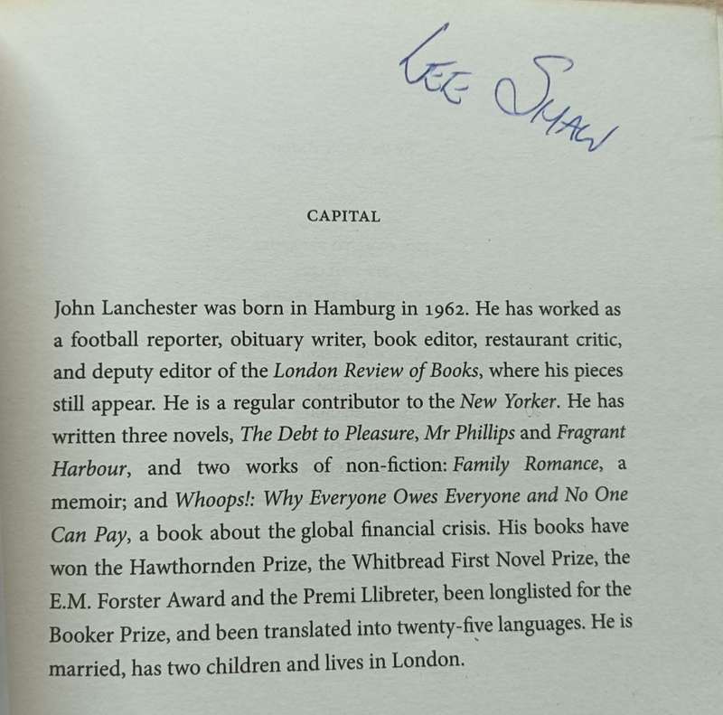 Capital - John Lancaster - Softcover - 577 pages