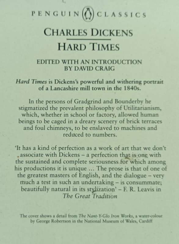 Hard Times - Charles Dickens - Softcover - 328 pages