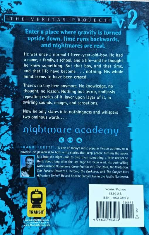 Nightmare Academy - Frank Peretti - Softcover - 311 Pages