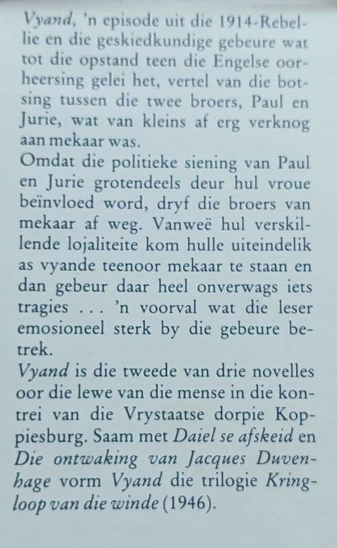 Vyand - C.M. van den Heever - Hardcover - 79 pages