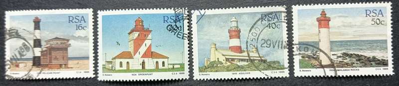 RSA 1988 Lighthouses used set