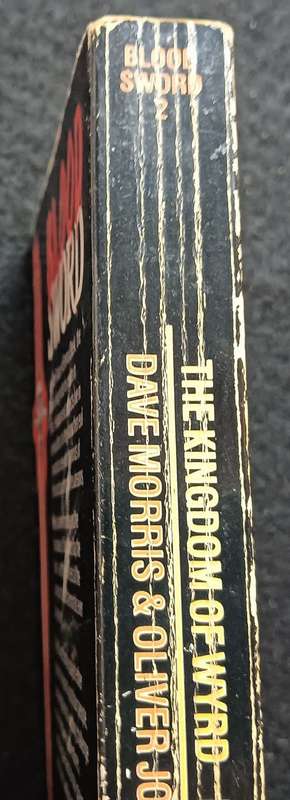Blood Sword - Game book for single and multi-player Adventures - Dave Morris - Softcover - 330 pages