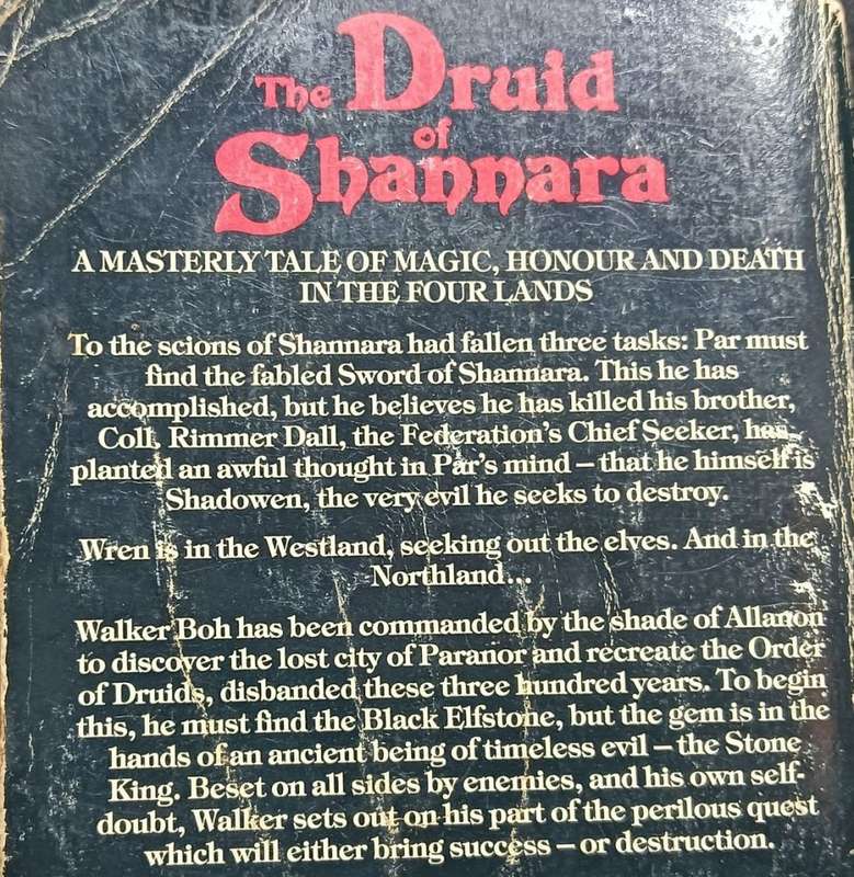 The Druid of Shannara - Terry Brooks - Book 2 of the Heritage series - Softcover - 471 pages