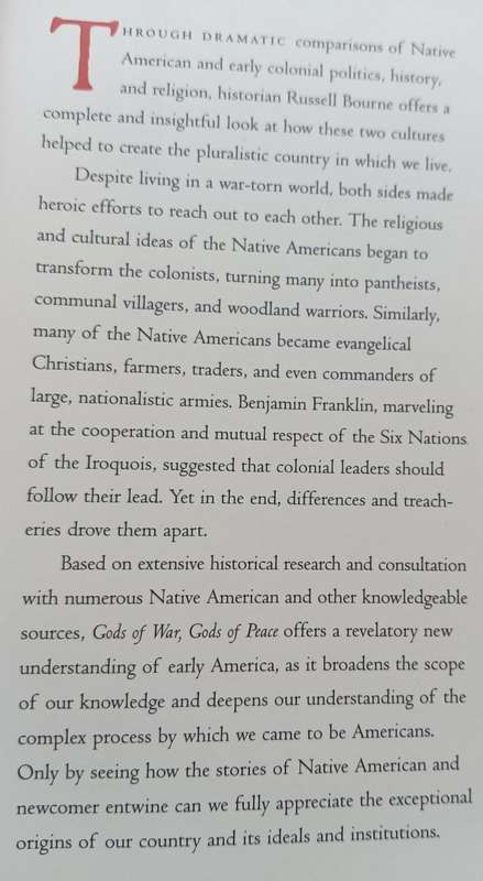 Gods of War, Gods of Peace - Russell Bourne - Hardcover - 425 pages