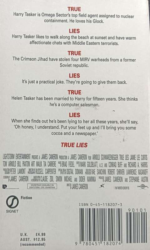True Lies - Dewey Gram and Duane Dell`Amico - Softcover - 236 pages