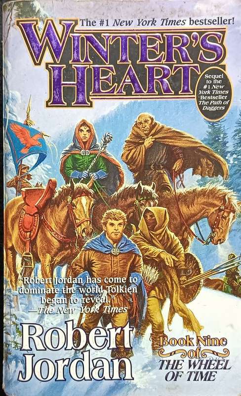 Winter`s Heart WOT book 9 - Robert Jordan - Softcover - 780 pages