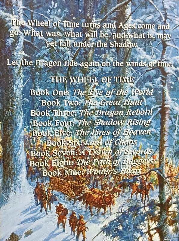 Winter`s Heart WOT book 9 - Robert Jordan - Softcover - 780 pages
