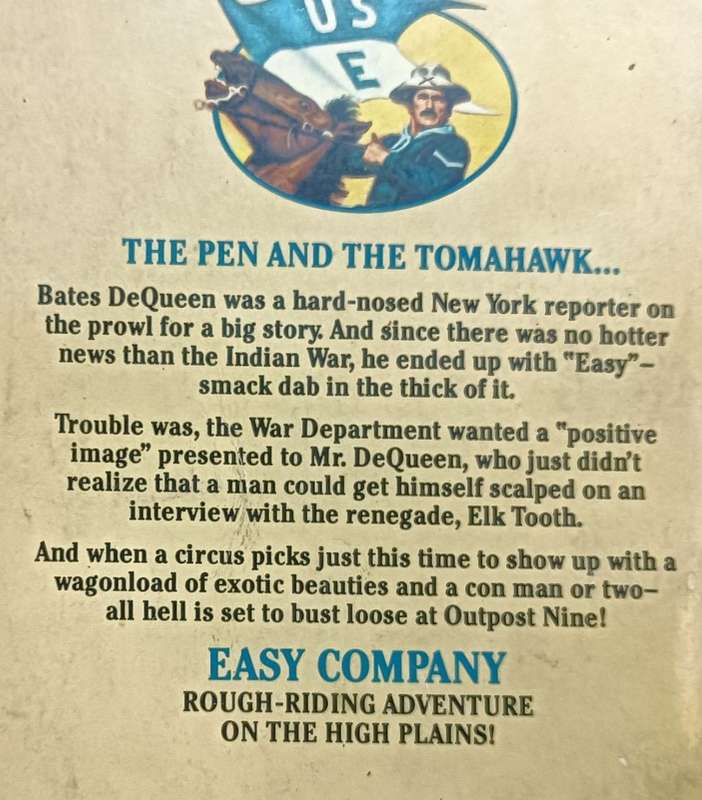 Easy Company - 3 novels by John Wesley Howard - Softcovers - Western genre