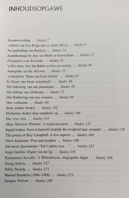 Die Naamlose Muse - Uys Krige - Hardcover - 322 pages