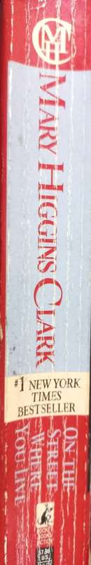 On the Street Where You Live - Mary Higgins Clark - Softcover - 387 Pages