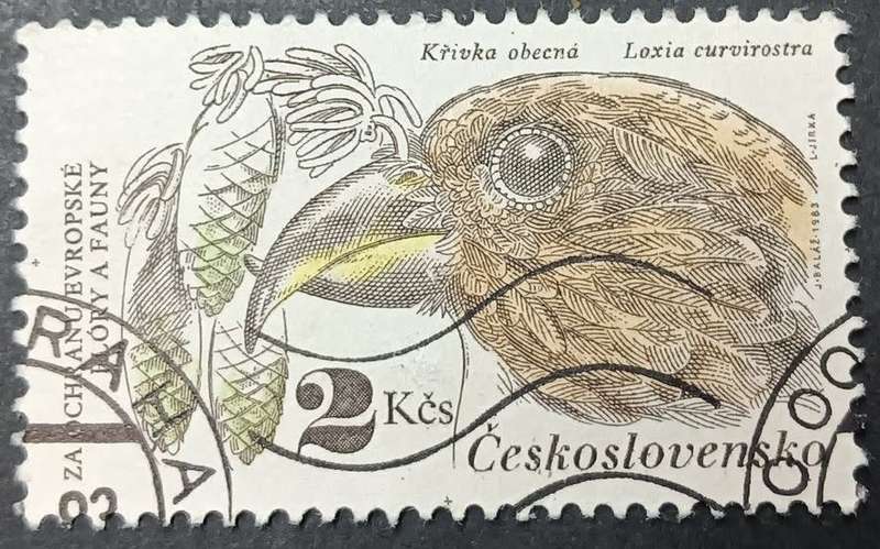Czechoslovakia 1983 Nature Protection 2Kc used
