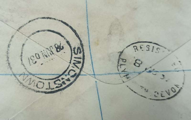 Monserrat 1937 Coronation of King George V1 on FDC Monserrat to Simonstown, South Africa