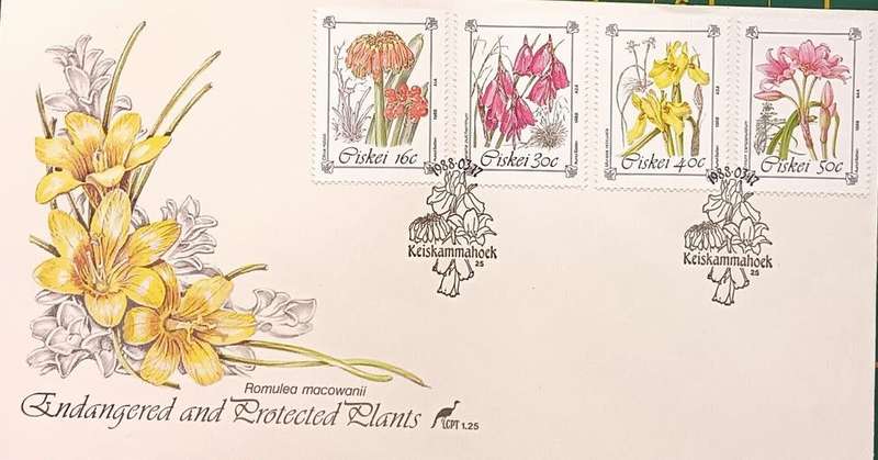Ciskei 1988 FDC Endangered and Protected Plants No 1.25