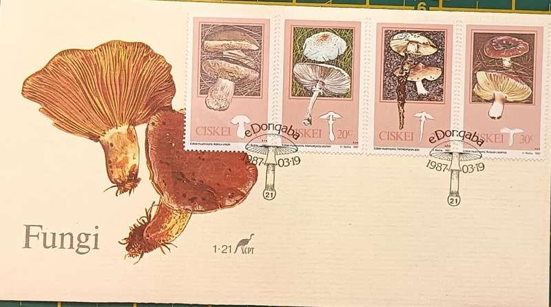 Ciskei 1987 FDC Fungi No 1.21