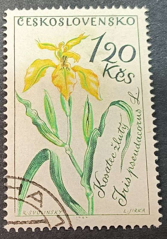 Czechoslovakia 1964 Wild Flowers 1.2Kcs used