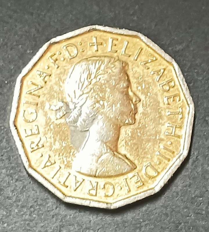 Great Britain 1967 Three pence