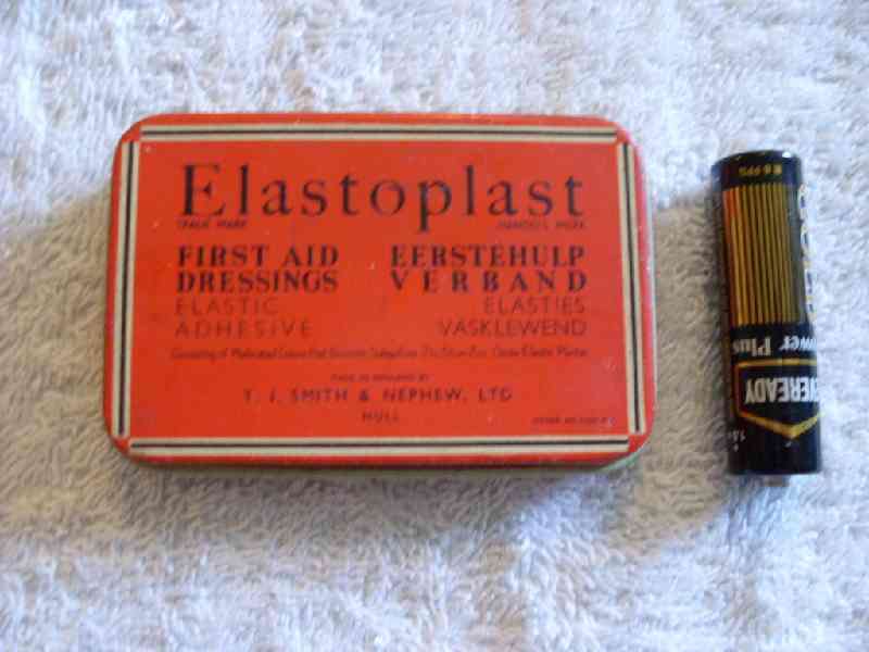 Old Elastoplast tin