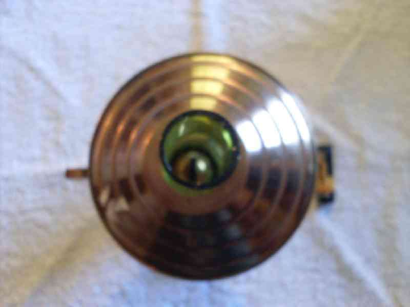Small Copper + Glass Lamp