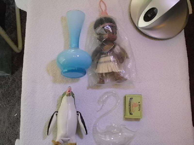Four assorted ornaments