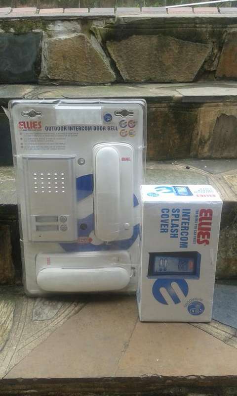 Ellies Outdoor Intercom Doorbell AND intercom splash cover!!!