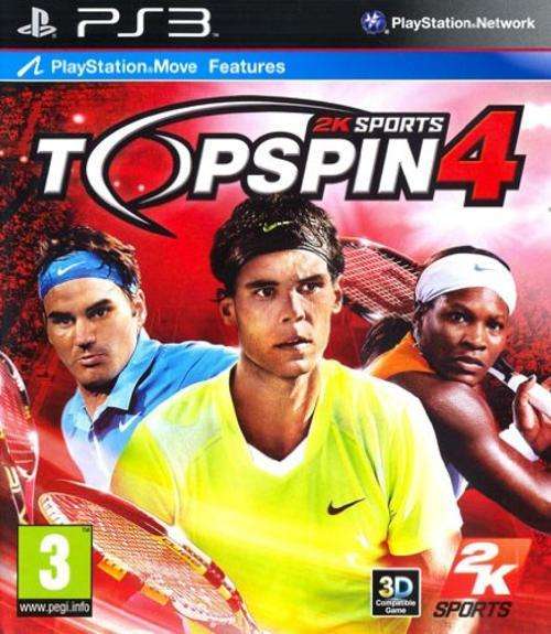 Top Spin 4 (PS3) - Move Compatible