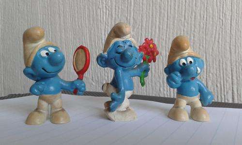 VINTAGE 1970's SMURFS (PEYO) ~ WEST GERMANY