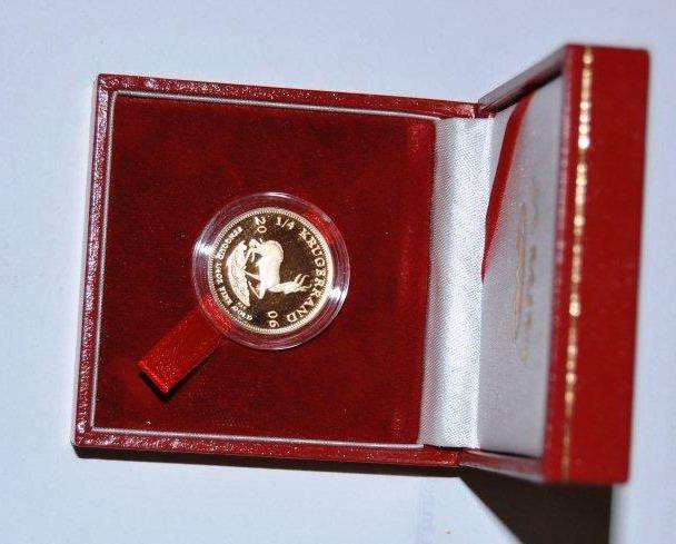 KRUGER RAND 1/4Oz GOLD COIN 2006