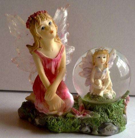 Fairy with snowglobe