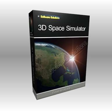 3D Space Simulator Astronomy Solar System Software CD