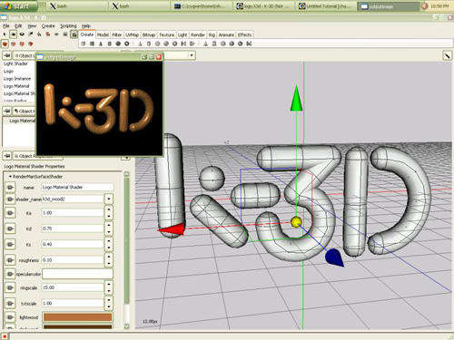 3D MODELING & ANIMATION STUDIO SOFTWARE PROGRAM K-3D PC + BONUS FREEWARE SOFTWARE