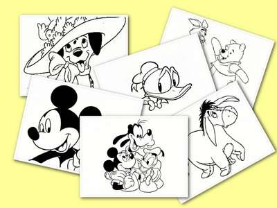 900 Disney Coloring Pages - Just ready to Print and Color! Lion King, 101 Dalmations, Peter Pan