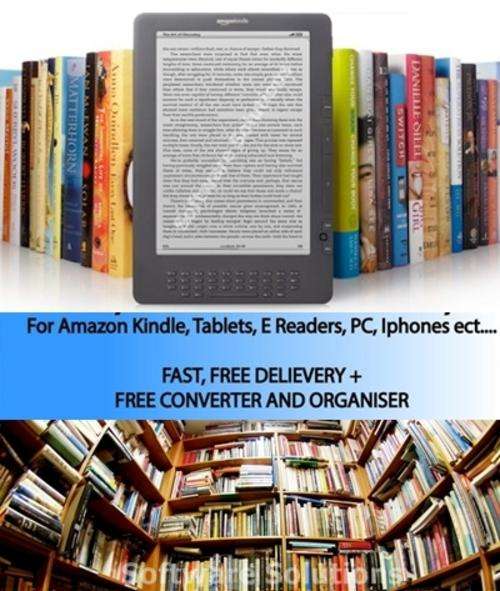 My Complete E-Books Collection 3 DVDs Over 12 Gig + Ebook Software for PC/Laptop or any E Readers