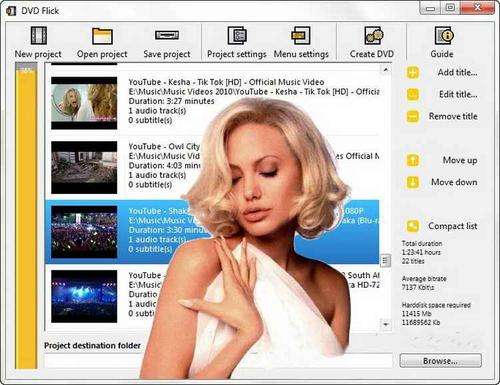 DVD Flick Creating a simple DVD Burning Add audio tracks Add a menu Video/DVD Software