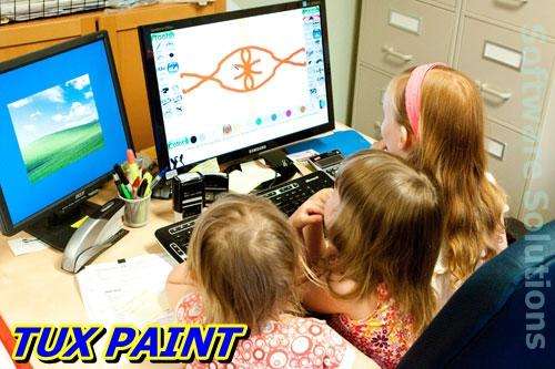 Tux Paint Children's Educational Drawing Software Package... art, design, learn