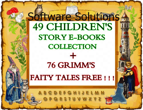 CHILDREN'S STORY BOOKS COLLECTION + 76 GRIMM'S FAIRY TALES FREE ! ! !